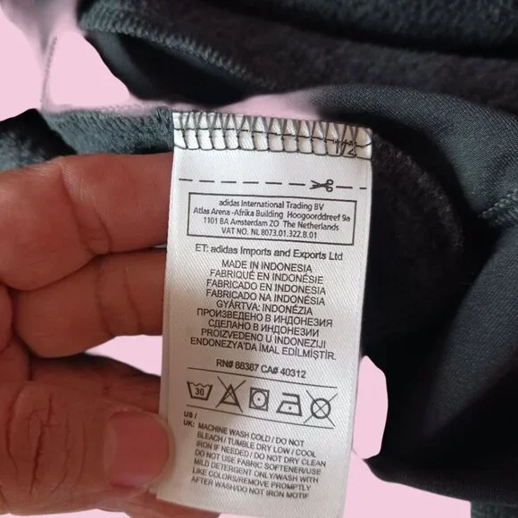 Adidas Climalite Run Hoodie Jacket Mens Full-Zip With Pockets Charcoal Large - Picture 14 of 16